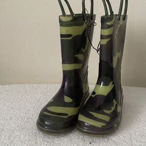 Children's Camouflage Rain Boots